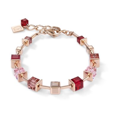 Bracelet Cœur de Lion GeoCUBE® – Rouge